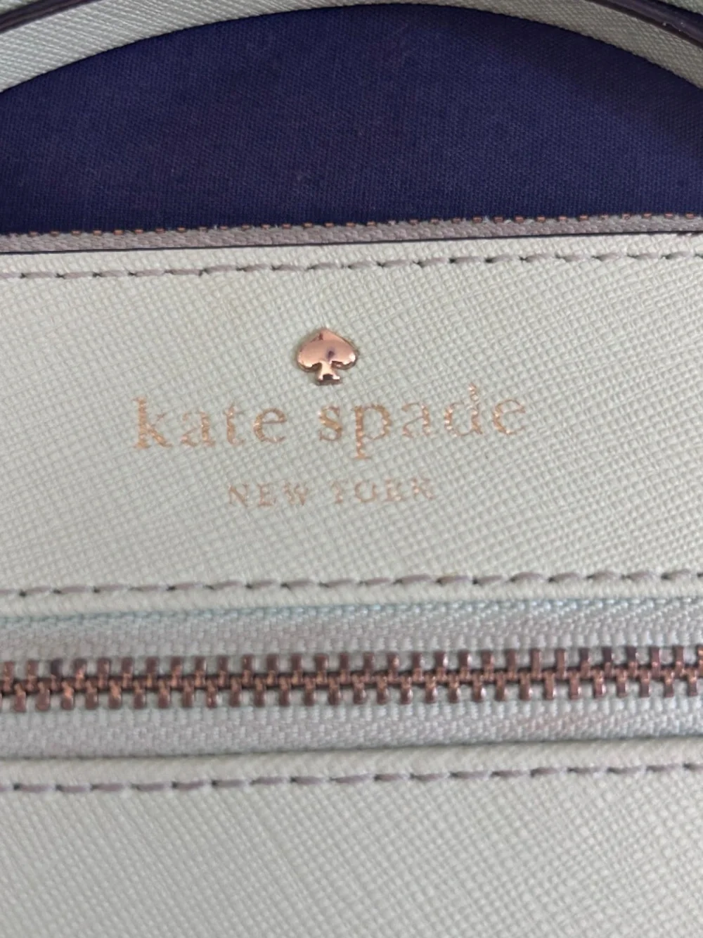 kate spade mint green wristlet